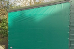 Green PVC Mesh Panel