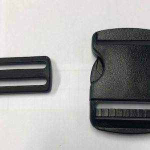 50mm Side Release Buckle and slide buckle