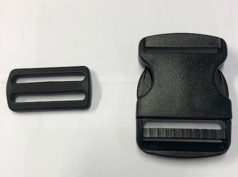 50mm Side Release Buckle and slide buckle